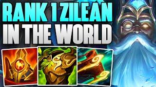 BEST ZILEAN IN THE WORLD FULL SUPPORT GAMEPLAY! | CHALLENGER ZILEAN SUPPORT | Patch 14.11 S14