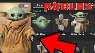 How To Make Baby Yoda In Roblox! Roblox Baby Yoda Character!