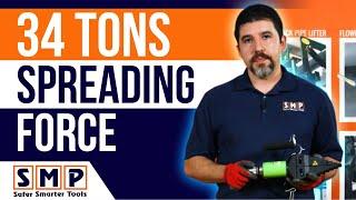 Twin Hydraulic Flange Spreader Demonstration (RenQuip FSW17M - SMP Tools)