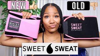 SWEET SWEAT WAIST TRIMMER BELT COMPARISON REVIEW | NEW VS OLD | WHICH ONE IS BETTER??