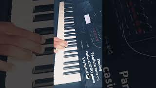 Playing panflute tone on casio ctx700 piano keyboard  #casiotone #musicalinstrument #pianokeyboard