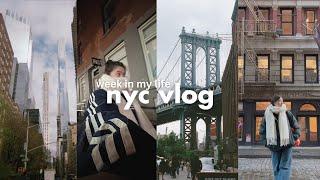 A WEEK IN MY LIFE IN NYC VLOG ️ days in my life, uni student on break, exploring w friends, eating