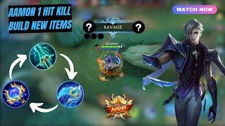 AAMON BEST 1 HIT KILL BUILD 2024!! | Aamon Gameplay - Mobile Legends