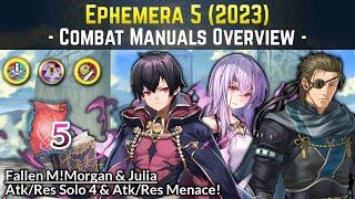 Free Atk/Res Menace & Solo 4 (Ninja Haar Returns!) | Ephemera 5 (2023) Combat Manuals
