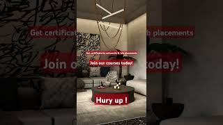 Thinking of Career into Interior Design Join A I A - School of Design Today and Job placements too..