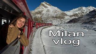 SHOPPING COS, DREAM TRAIN IN THE ALPS, WINTER MAGIC IN SWITZERLAND, LIFE IN ITALY VLOG