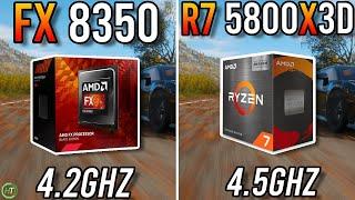 FX 8350 vs Ryzen 7 5800X3D - Insane Upgrade?