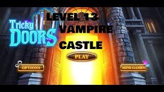 Tricky Doors walkthrough level 13  Vampire Castle