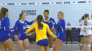 Utah State Volleyball vs.  SJSU 2016