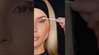 soft glam makeup 🩵 #beauty #makeup