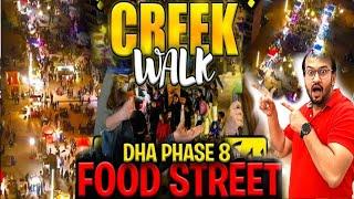 VIRAL Creek Walk*1000 Dishes Food Street 2025  |  DHA Phase 8 Karachi | Street Food|Event | OK Vlog