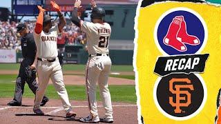 Red Sox vs. Giants Game Highlights (6/21/25) | MLB Highlights