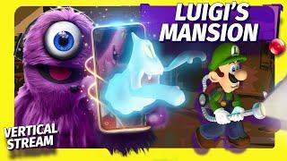 Luigi's Mansion Nintendo Gamecube Livestream (Vertical)