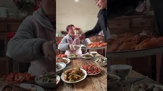 Share rural food My rural life Today, guests are here again