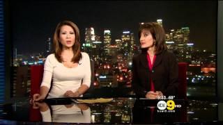 Leyna Nguyen 2011/06/01 9PM KCAL9 HD; Tight white top