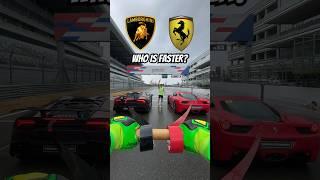 LAMBORGHINI VS FERRARI | WHO IS FASTER!?￼