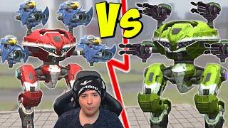 HUSSAR VS PULSAR Mk2 Leech Compare War Robots Gameplay WR