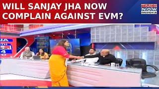 Sanjay Jha On Complaining Against EVM: 'We Will Wait & See...' | WATCH Navika Kumar's Reaction