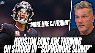 Texans Fans Are Turning Against CJ Stroud In His "Sophomore Slump" Season... | Pat McAfee Show