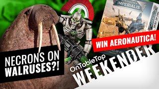 WIN 40K Aeronautica Imperialis + Wargaming Walrus Riders & Rockin' Roman Miniatures! #Weekender