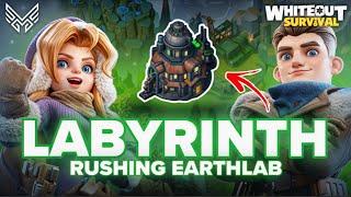 ‍️RUSHING Labyrinth EarthLab in Under 6 MINUTES ⏱️️ Whiteout Survival ️النجاة في الصقيع