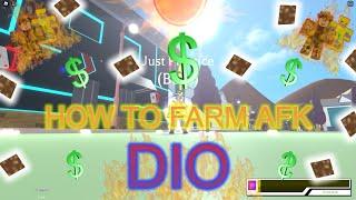 How To Farm AFK DIO [Very Easy] - Project JoJo