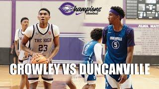 4⭐️ TCU Commit Kayden Edwards vs Kamden McGilveary | Duncanville vs Crowley Game was Insane!!!