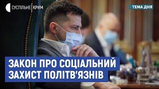 Закон про соціальний захист політв'язнів | Павліченко, Куркчі, Чийгоз | Тема дня