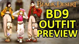 BD9 Outfit Preview for ALL CLASS (Black Desert Online) BDO