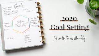 2020 Goal Setting | Inkwell Press Weekly Planner