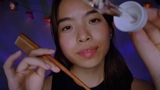 ASMR Deep Scalp Cleansing 🪷 Scalp Scrub, Wash, Oil & Massage | Soft Whispers & Sounds For Sleep