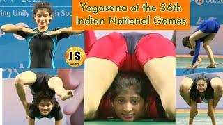 Women's Yogasana at the 36th National Games in India