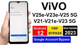 Vivo V21/V21e/V23e/V23 5G/V25 5G Frp Bypass Android 12 | Vivo V Series Google Lock Bypass Android 12