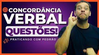 CONCORDÂNCIA VERBAL: Maratona de Questões com Pedrão!