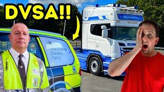 The DVSA Inspect My HIGHLY Modified SCANIA V8 | GAME OVER!? | #truckertim