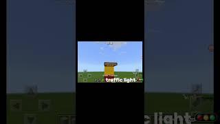 omg   traffic light  in mincraft #viral #shorts #minecraft #minecraftgamer #views #gaming #like