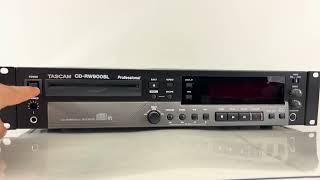 Tascam CD-RW900SL Professional CD-R/RW Recorder Player | For parts