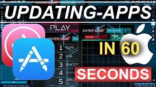 Update Apple App-Store Games/Apps (In 60 Seconds!!)