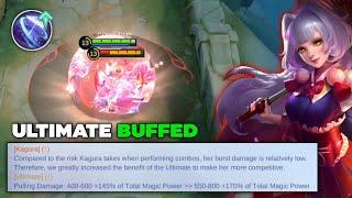 KAGURA NEW BUFF!!! Stronger Pulling Damage