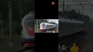 Сапсан (ЭВС1) VS ТЭП80 #edit #ржд #тэп80 #тэп70 #тэп70бс #поезда #1993 #2024