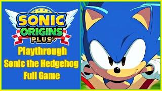 Sonic Origins Plus | Sonic the Hedgehog | Full Game Playthrough