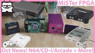 Big MiSTer FPGA Updates! N64 Core, SNES Save States, Arcade and More!