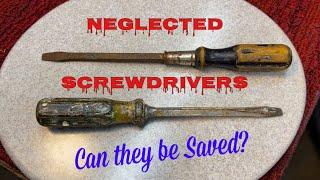 Screwdriver Rescue!  Can they be saved?