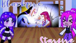 Blackfire vs Starfire ^Reaccionan a su pelea^ //Gachaclub//part.7