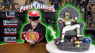 Custom POWER RANGER Statue REVIEW! LORD DRAKKON on Throne