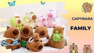 Plush Capybara Family Stuffed Toys - The Ultimate Gift Guide for Capybara Lovers