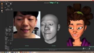 Intel Realsense 3D Camera and FaceShift and Unity3D for Dubbing Avata Recognition by VRealStudio