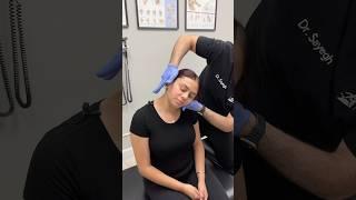 *BIG CRACKS* She’s been waiting for these #chiropractic adjustments!  #asmrsounds