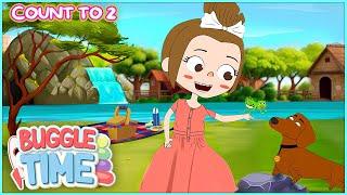 Me Plus You- Learn to Count Song | Count to 2 | Fun Kids Songs by @BuggleTime