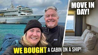 We Bought a Cabin on a Ship!  Move-In Day on the Villa Vie Odyssey